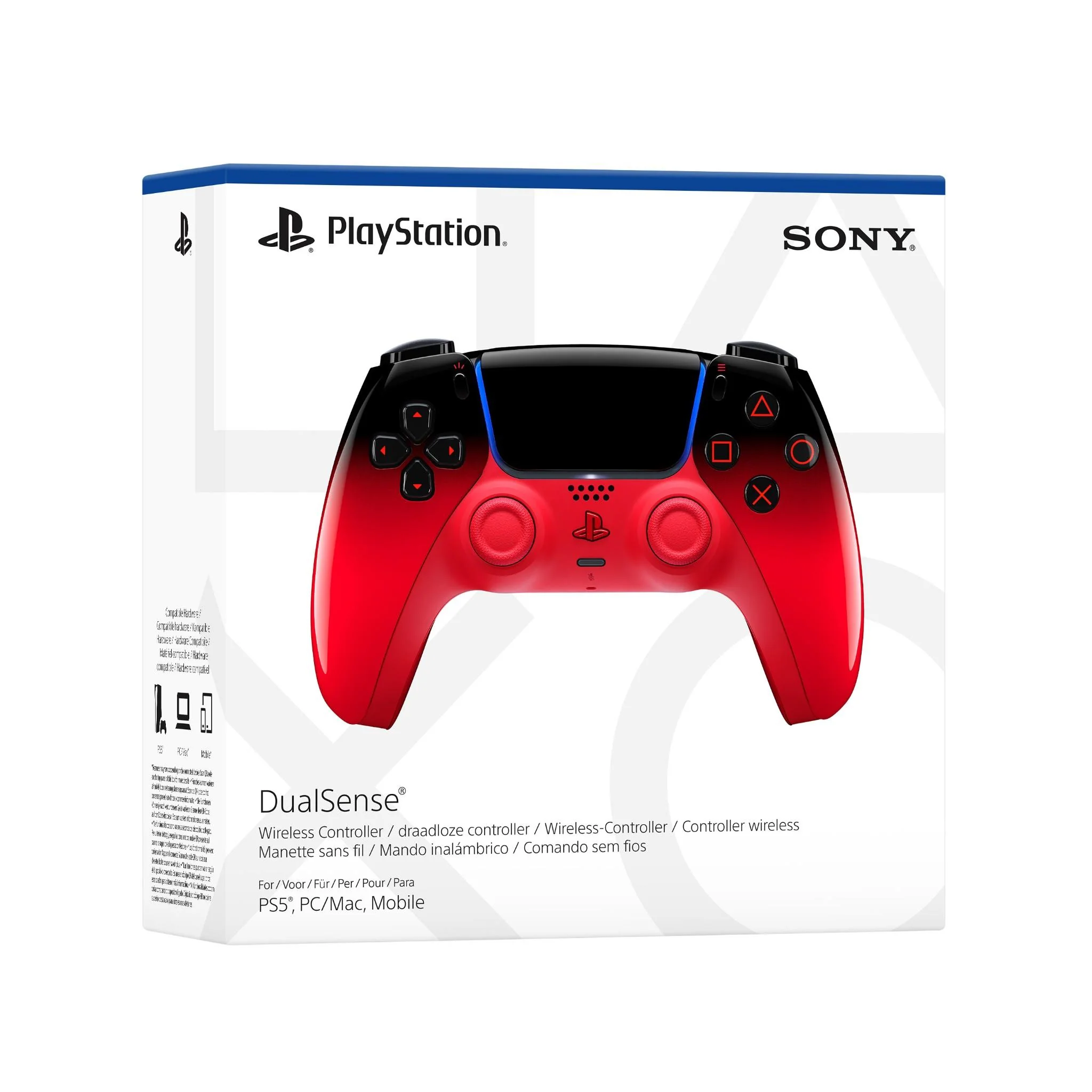 PS5 DualSense Techno Red