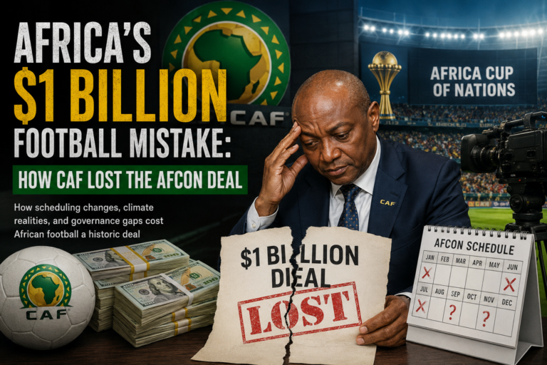 Africa’s $1 billion football mistake: How CAF lost a historic AFCON deal