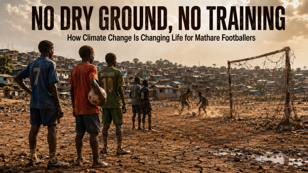 No Dry Ground, No Training: How Climate Change Is Changing Life for Mathare Footballers