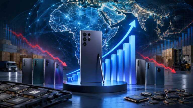 Samsung widens lead in a declining MEA smartphone market