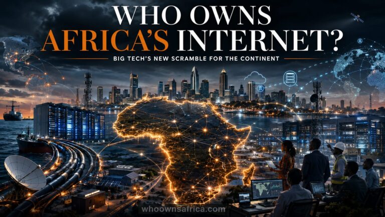 Who owns Africa’s internet? Big tech’s new scramble for the continent