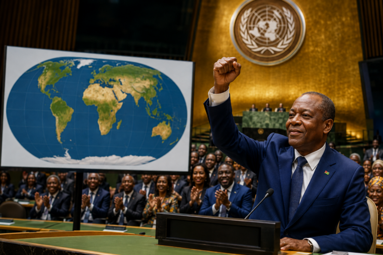 Africa takes on the world map: UN backs a new picture of the continent