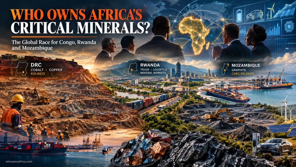 Who owns Africa's critical minerals The global race for Congo, Rwanda and Mozambique