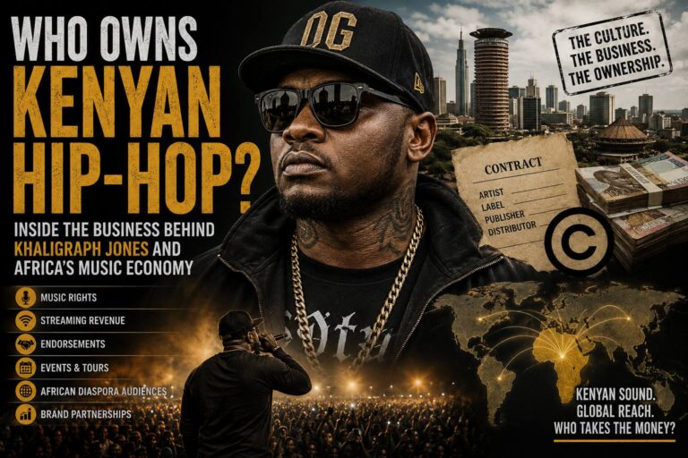 Who owns Kenyan Hip-Hop? Inside the business behind Khaligraph Jones and Africa’s music economy