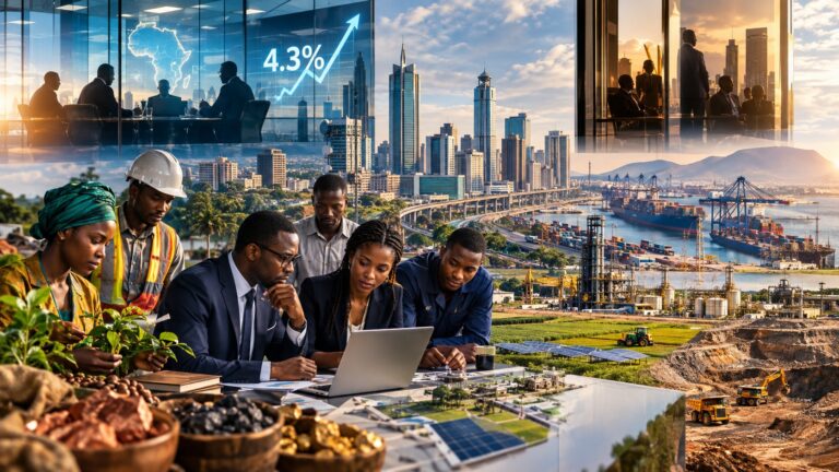 Africa is growing at 4.3%. So who actually owns the growth?