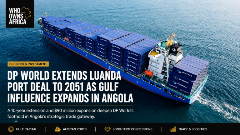DP World extends Luanda port deal to 2051 as Gulf influence expands in Angola