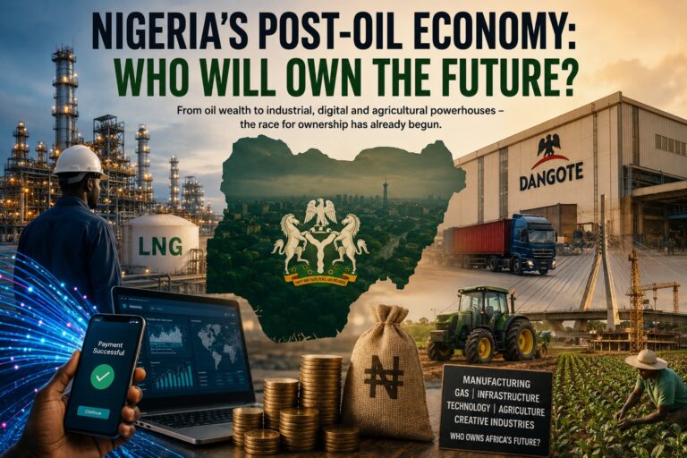 Nigeria says it is breaking free from oil, but who will own the new economy?