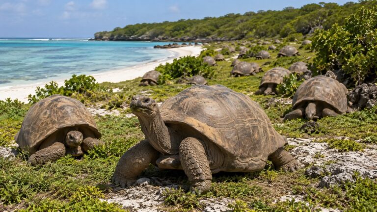 Seychelles’ Aldabra giant tortoise population hits 180,000